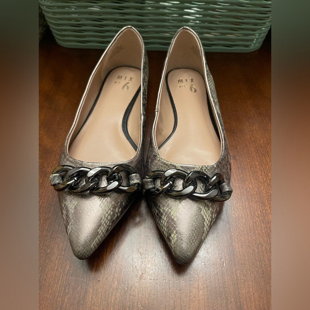 Mix No. 6 Incil Chain Flat, Snake Skin pattern - SZ 7.5
